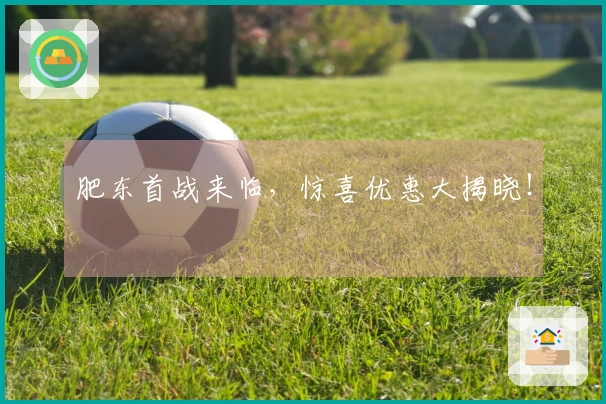 肥东首战来临，惊喜优惠大揭晓！